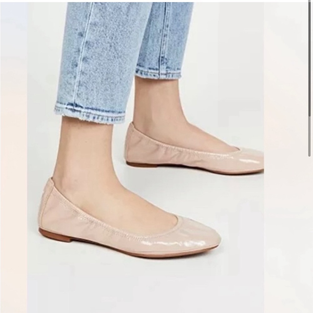 TORY BURCH Eddie Patent Ballet Flats - Picture 3 of 4